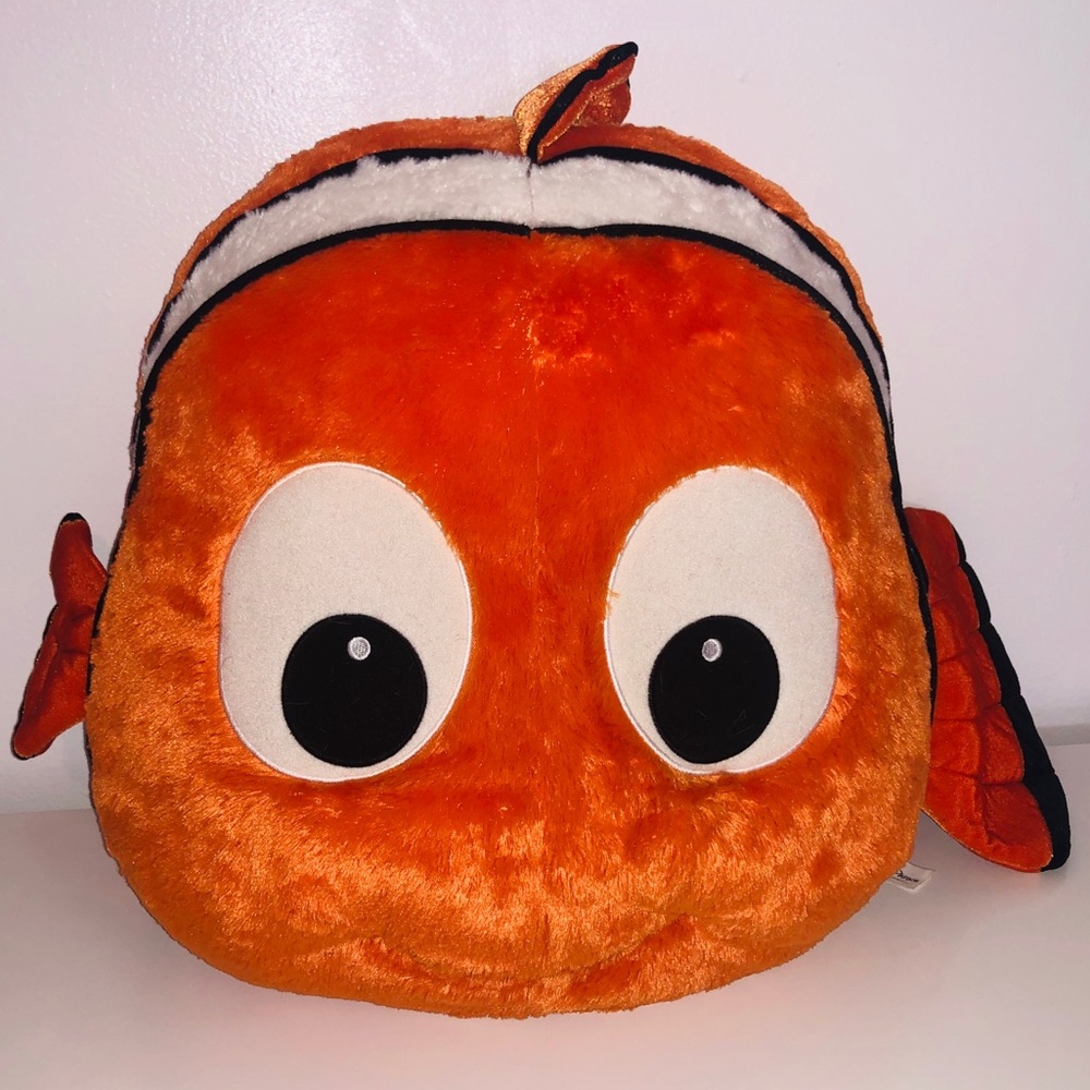 Disney's Nemo pillow with a pajama pouch